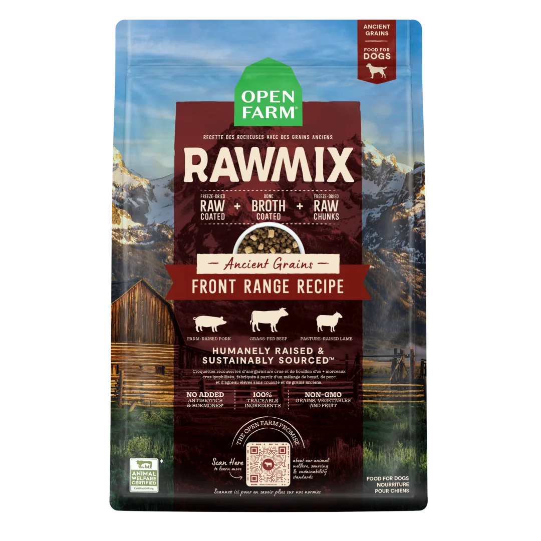 Open Farm RawMix Front Range Recipe with Ancient Grains Dog 3.5lb