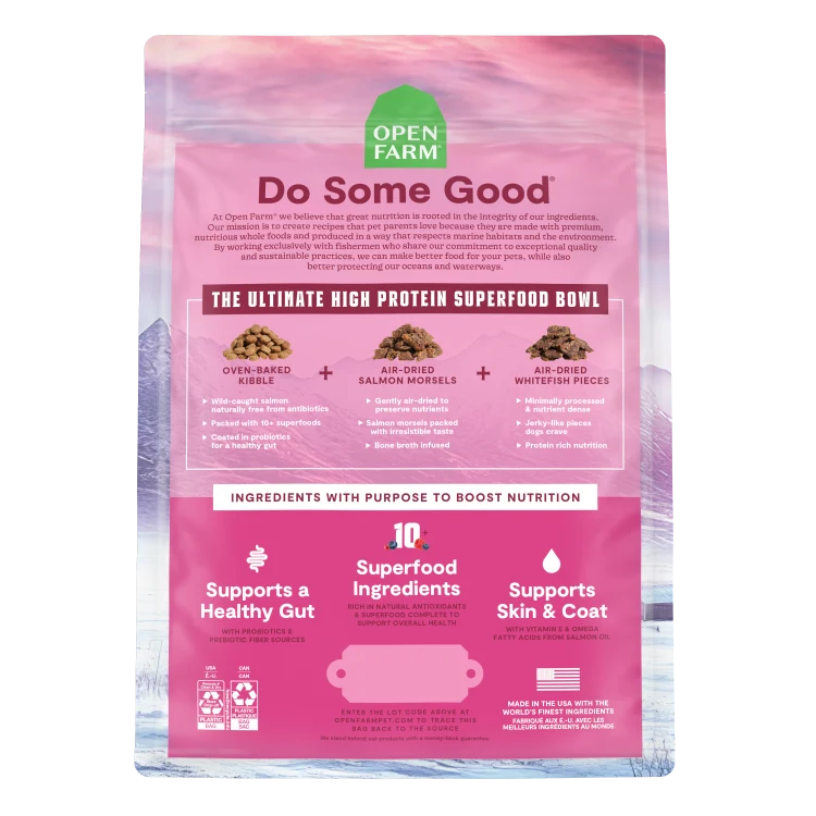 Open Farm Epic Blend Salmon Superfood Dog 3.5LB