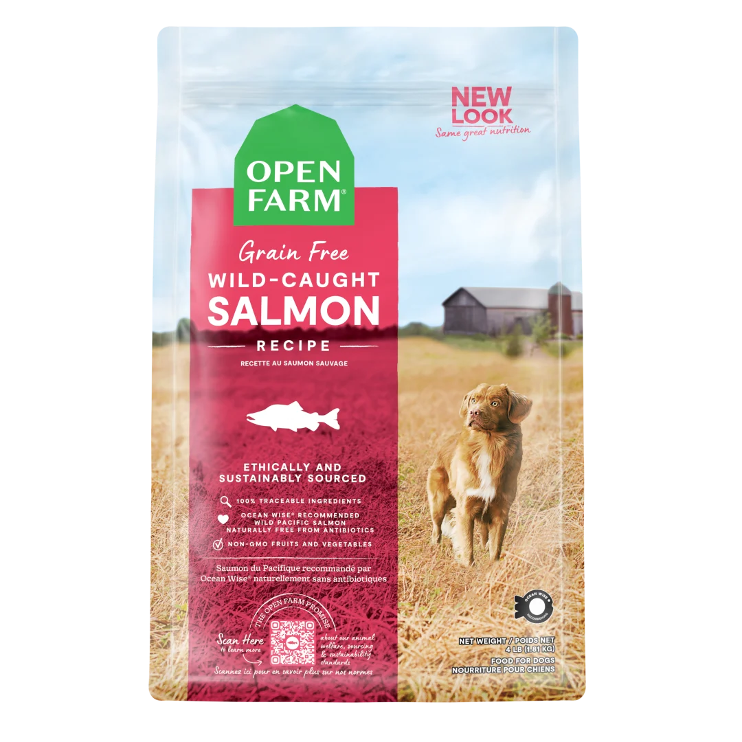 Open Farm Grain Free Wild Caught Salmon Dog 22 lb