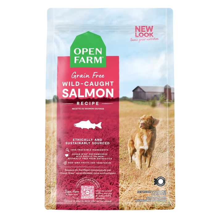 Open Farm Grain Free Wild Caught Salmon Dog 22 lb