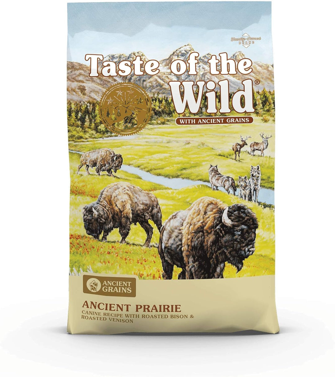 Taste of the Wild Ancient Prairie with Bison &amp; Venison Dry Dog Food 28 lbs