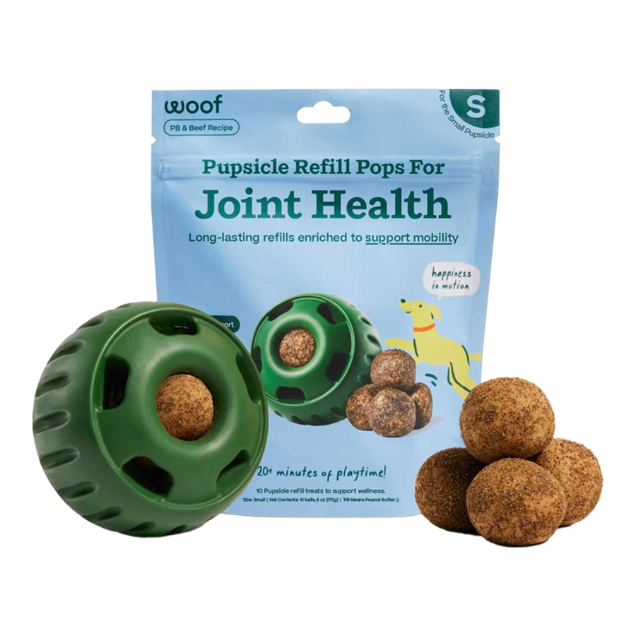 Woof Dog Treat Joint Health Wellness Pops Small 6 oz