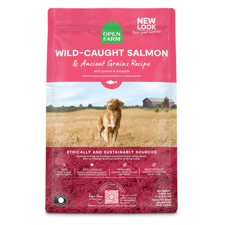 Open Farm Wild Caught Salmon with Ancient Grains 4lb