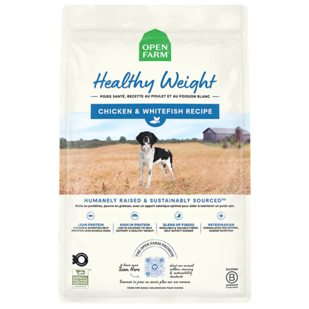 Open Farm Healthy Weight Chicken Whitefish 4LB