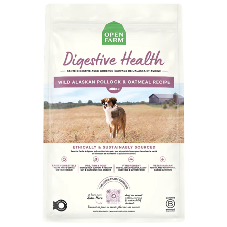 Open Farm Digestive Health Pollock Oatmeal 4LB