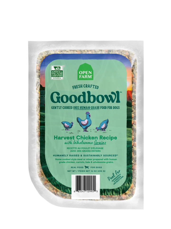 Open Farm Dog Frozen Goodbowl Chicken Grain 96 oz