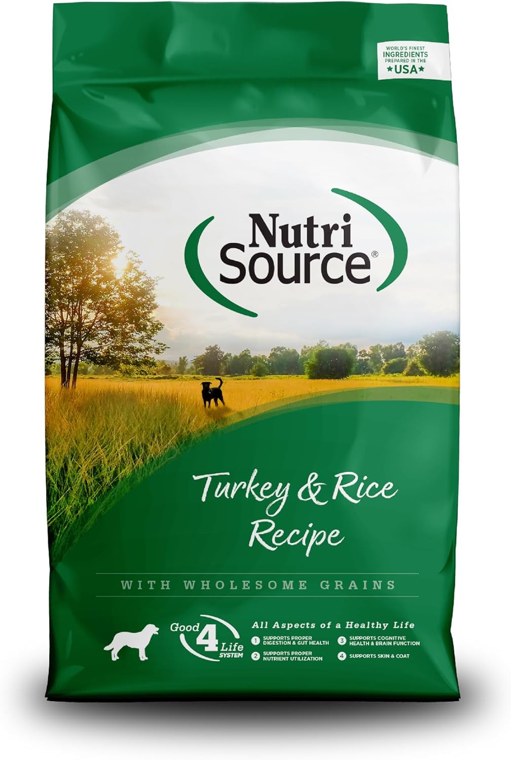 NutriSource Dog Turkey Rice 12LB