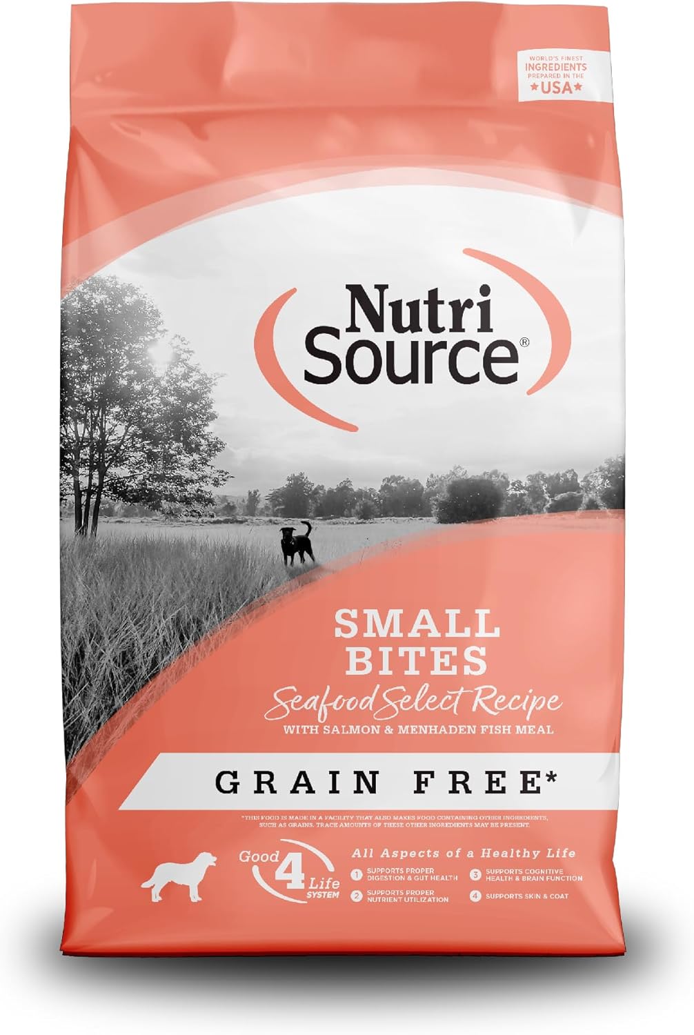 NutriSource Dog Dry GF Small Breed Seafood Select 12LB