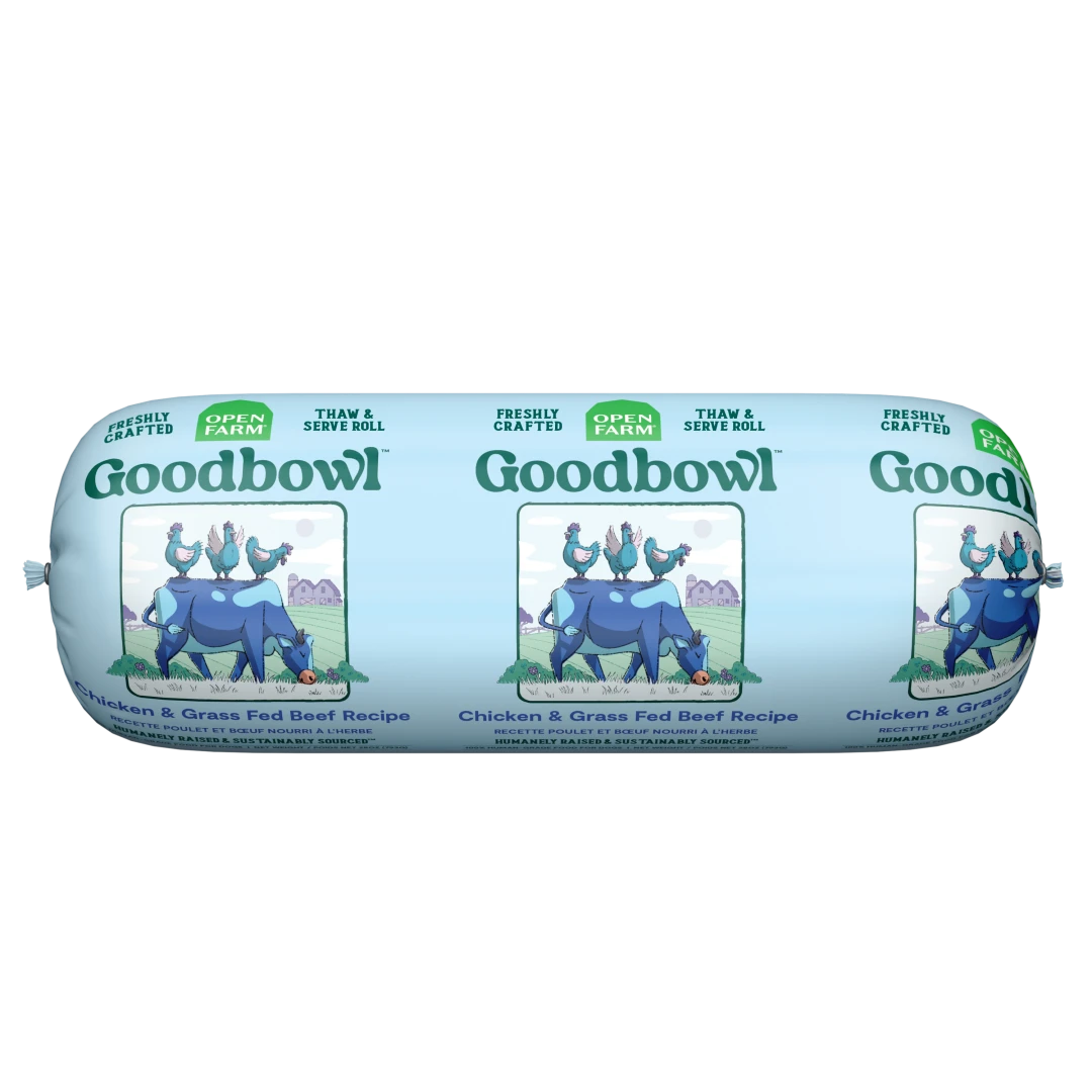 Open Farm Frozen Gently Cooked Goodbowl Chicken Beef 28 oz