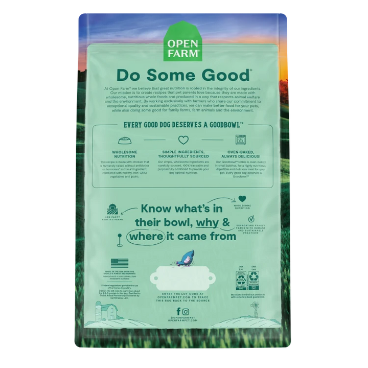 Open Farm Cat Food Goodbowl Chicken Brown Rice 3LB