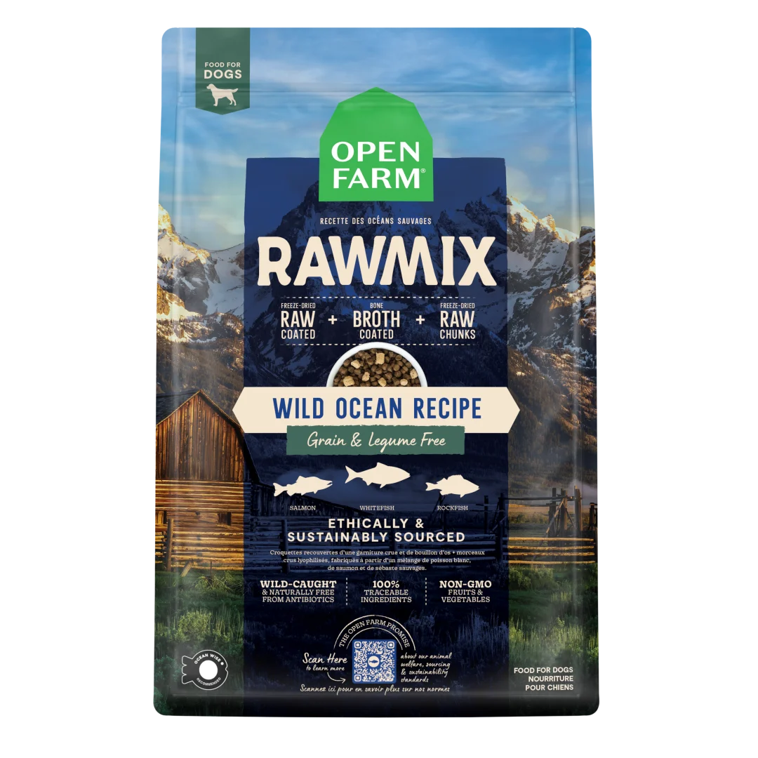 Open Farm RAWMIX Grain Free Wild Ocean Recipe 3.5lb