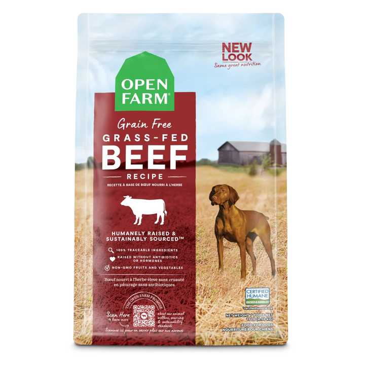 Open Farm Dog Food Dry GF Beef 4LB