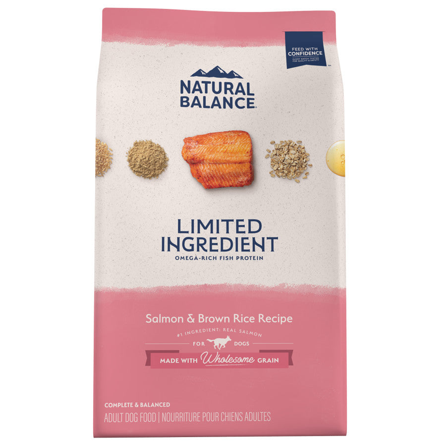 Natural Balance LID Salmon and Brown Rice 24lb