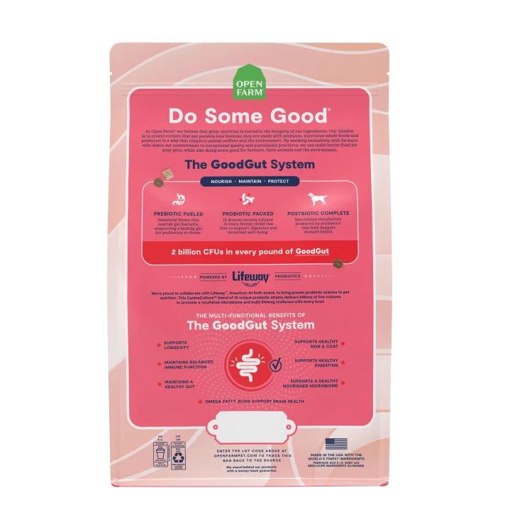 Open Farm Dog Dry GoodGut Grass Fed Beef 3.5LB