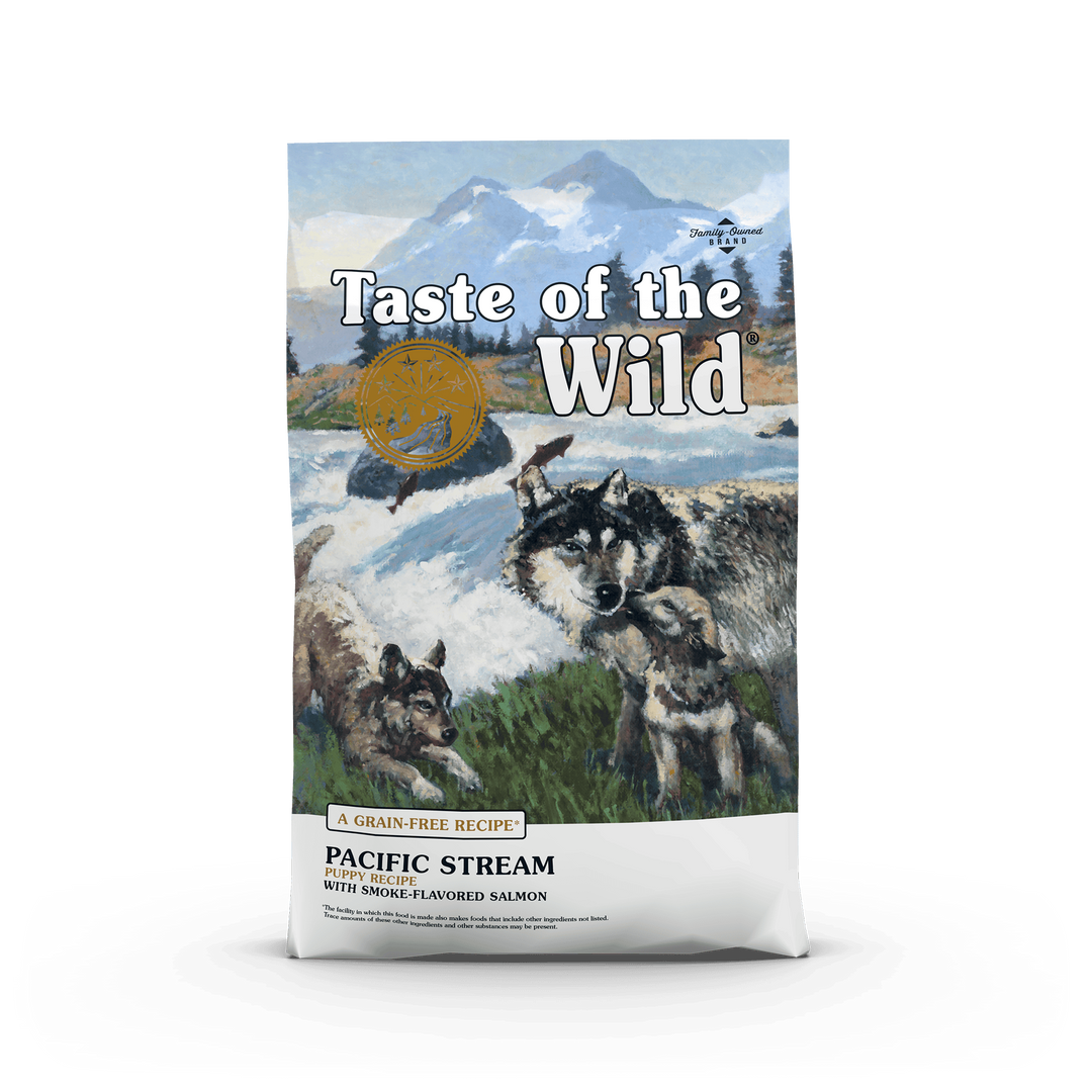 Taste of the Wild Pacific Stream with Salmon Grain Free Dry Puppy Food 5 lbs