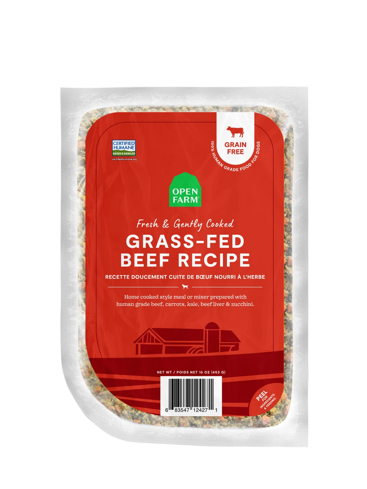Open Farm Frozen Gently Cooked Beef 16 oz
