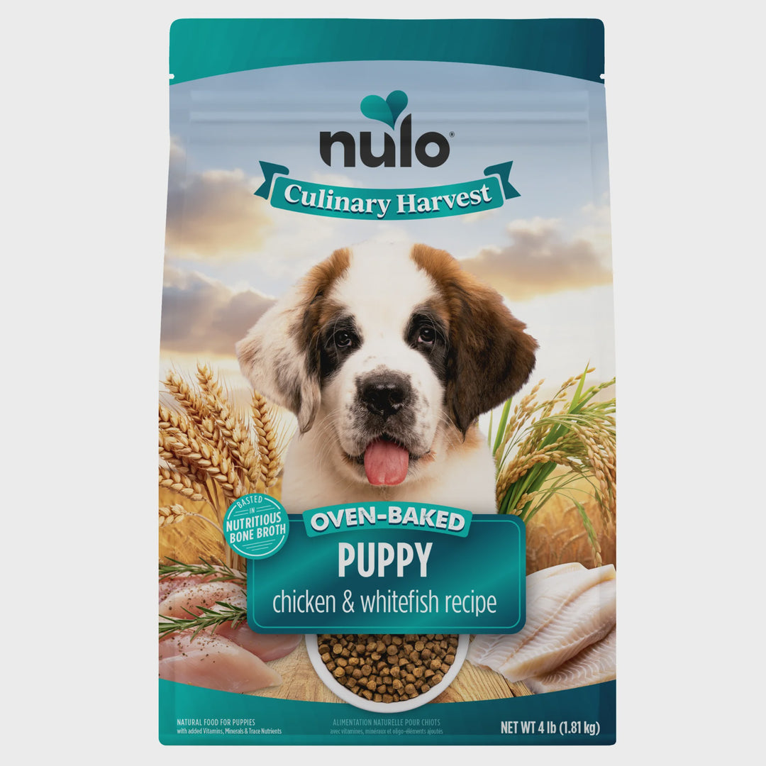 Nulo Culinary Harvest Baked Chicken Whitefish Puppy 10 lb