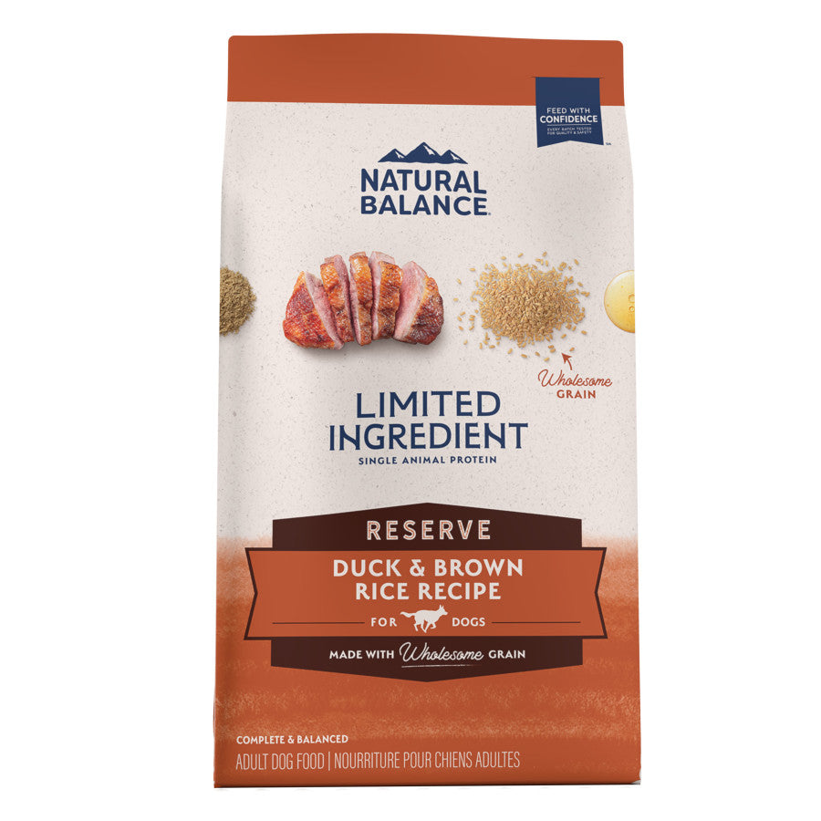 Natural Balance LID Reserve Duck Brown Rice 22 lb